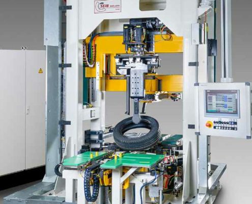 SEIB Industrie Produkte Komplettmontage Rädermontagemaschine